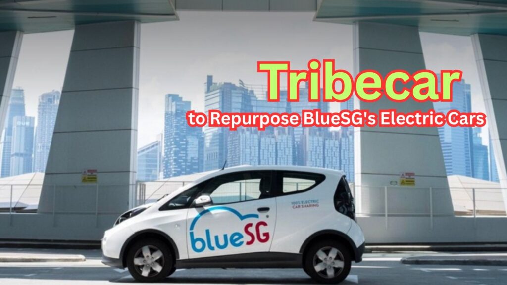 Tribecar to Repurpose BlueSG's Electric Cars for Rental Under the Name "Le Blu Frenchy"